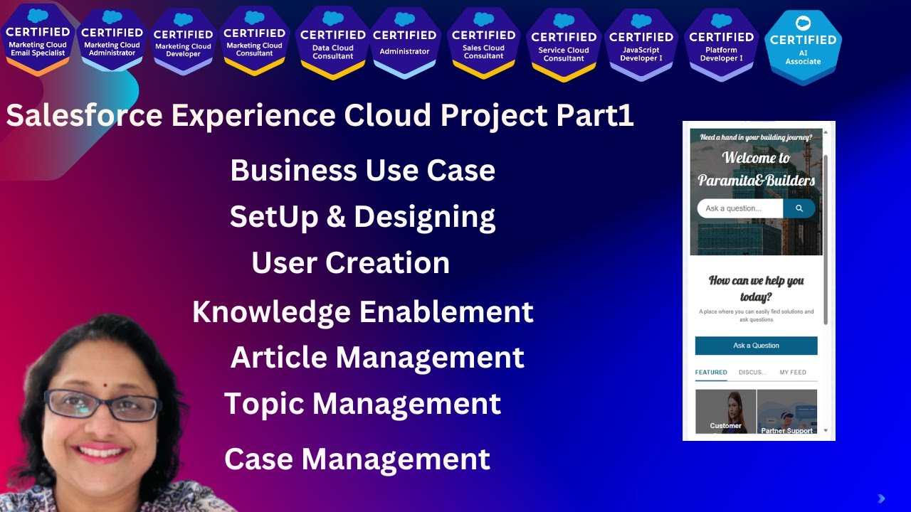 Salesforce Experience Cloud part1-use case