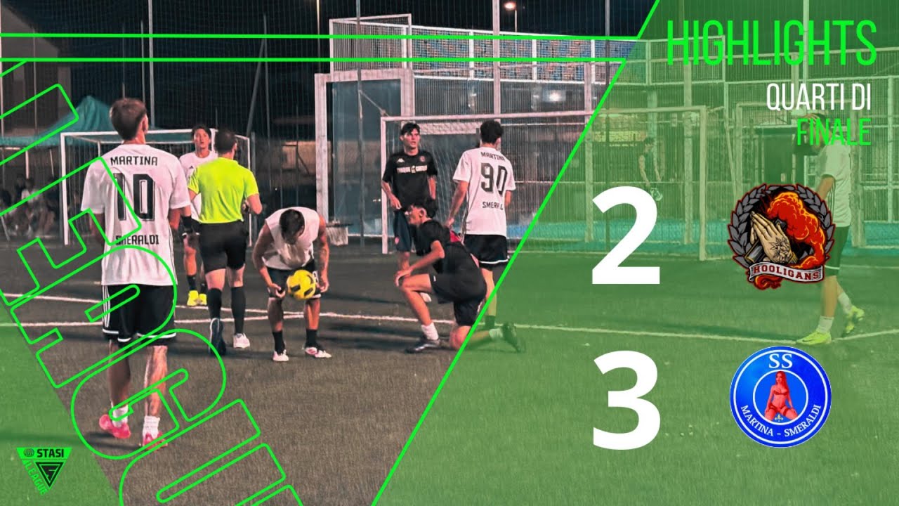 HIGHLIGHTS HOOLIGANS - SS MARTINA SMERALDI (quarti di finale)