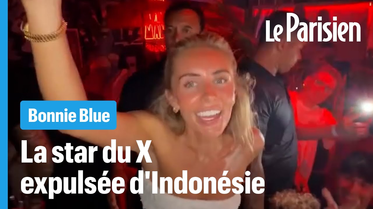 Indon&eacute;sie : Bonnie Blue sort de son audience avec 10 euros d'amende