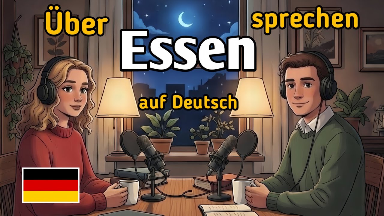 How to Talk About Food in German🇩🇪 | Everyday Conversations & Real German
