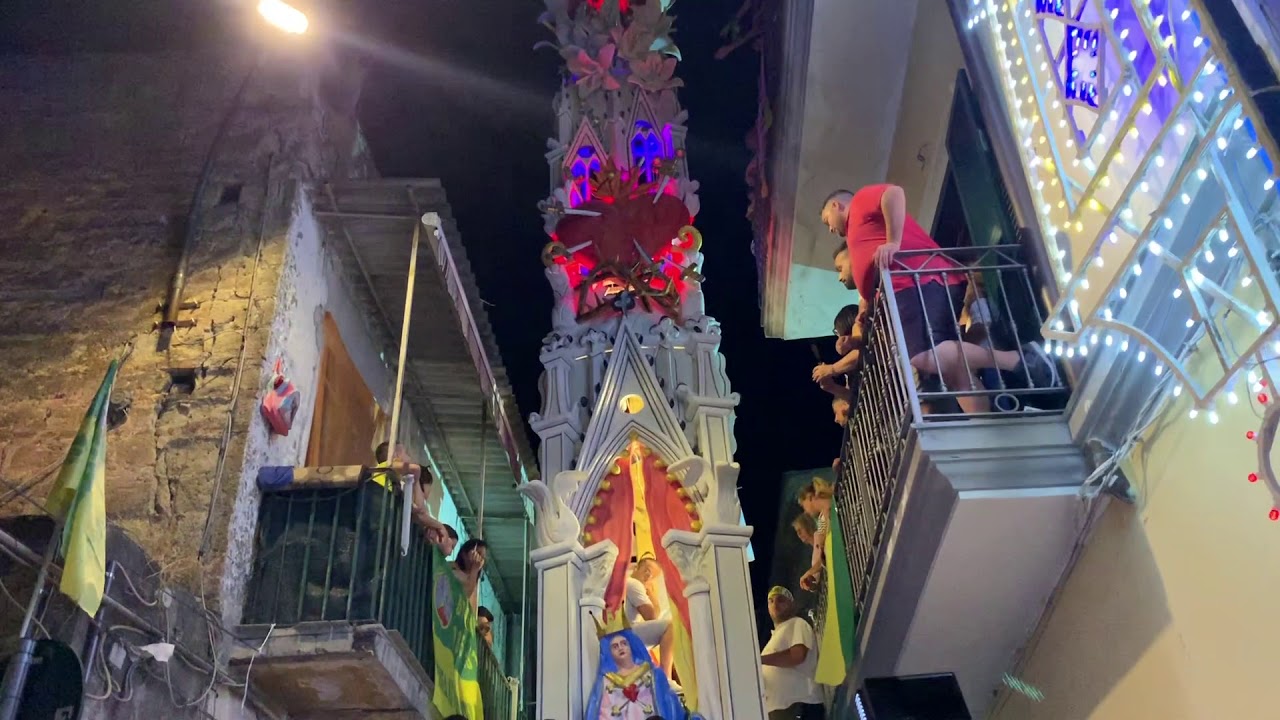 Festa dei gigli Brusciano 2019 - Paranza Impero Nolano a Casaromano