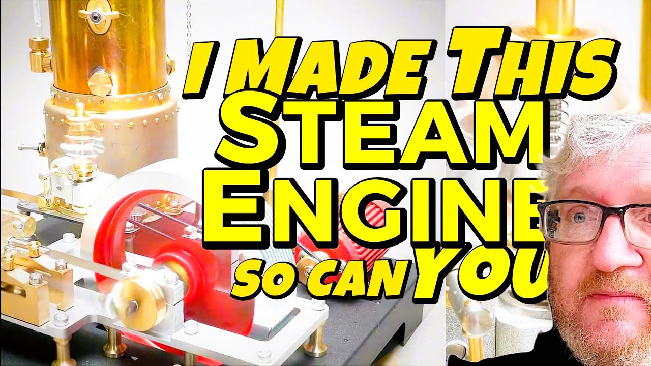 SE-03 NEW STEAM ENGINE you can build. Do you like? How will it go? #steam #stirlingkit #model engine