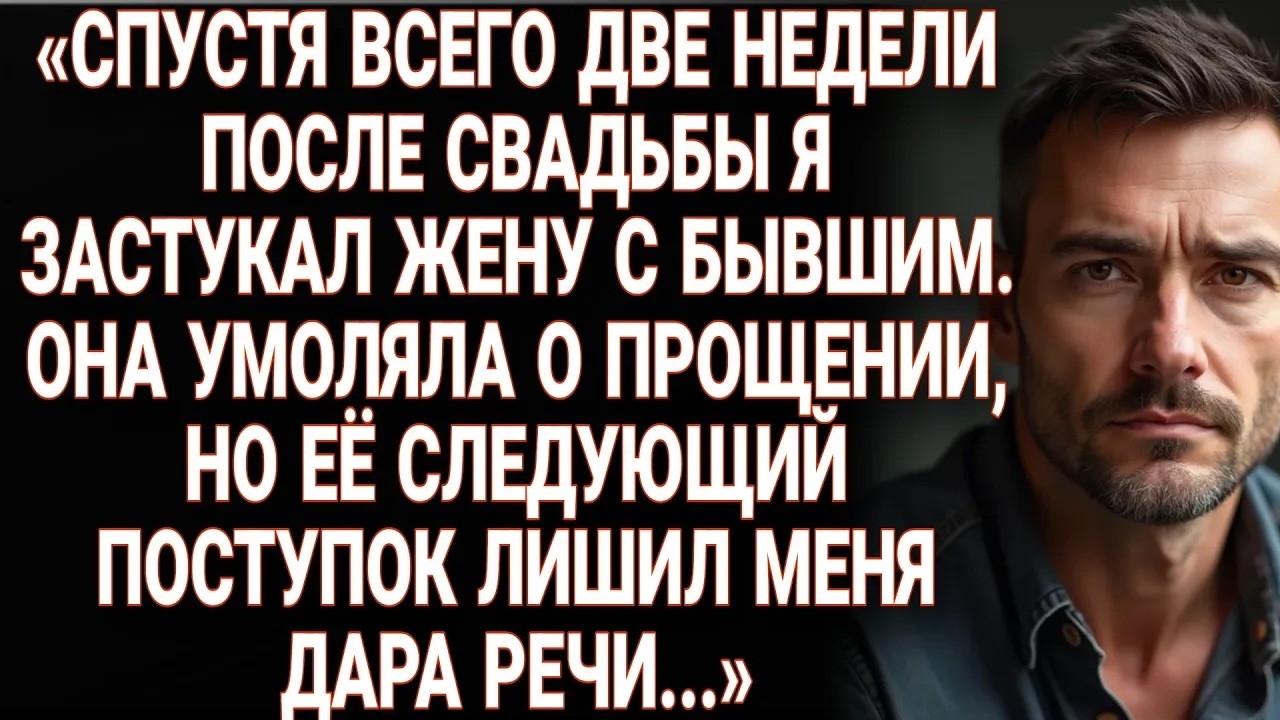 Жена изменила с бывшим через 2 недели после свадьбы  Она молила вернуться, но то, что она сдела