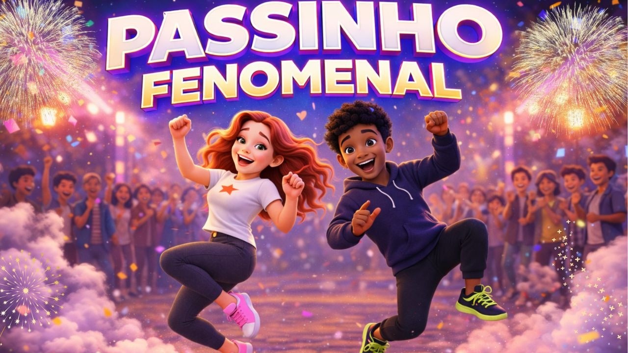ENCONTRO DE DANÇA🎶💥Desafio do Passinho Fenomenal!Reino Brilhar Kids & Teen