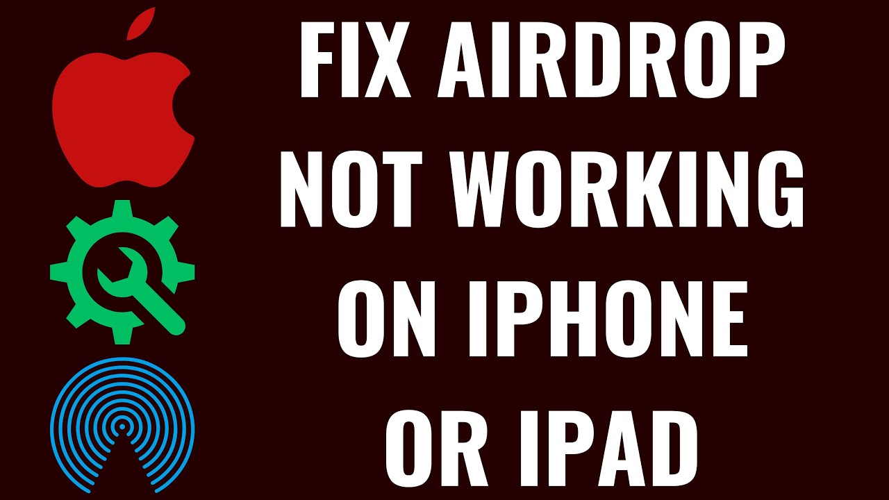 Как исправить неработоспособность AirDrop на iPhone или iPad
