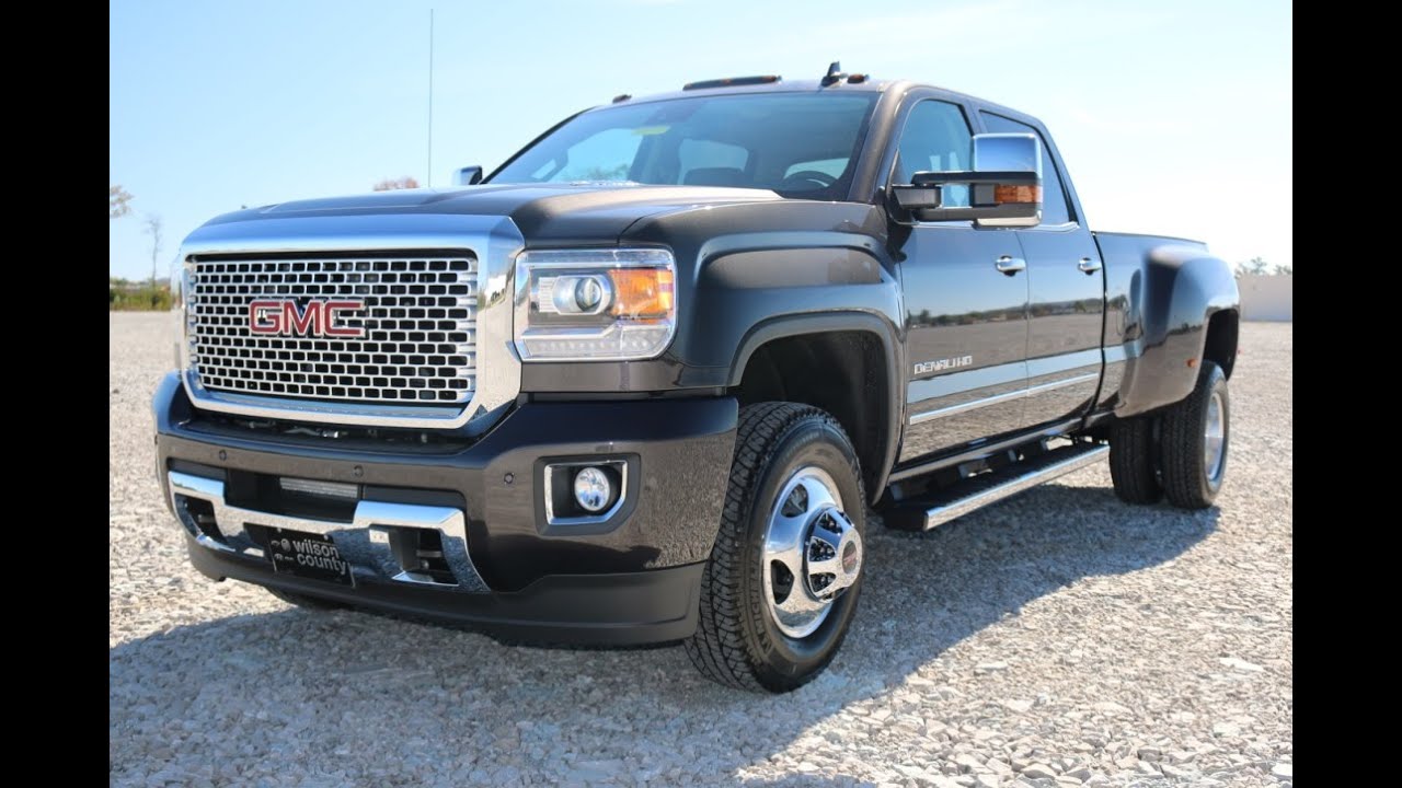 2016 GMC Sierra 3500HD Denali DRW 4X4 Iridium Metallic Crew Cab Call 855-507-8520 for details