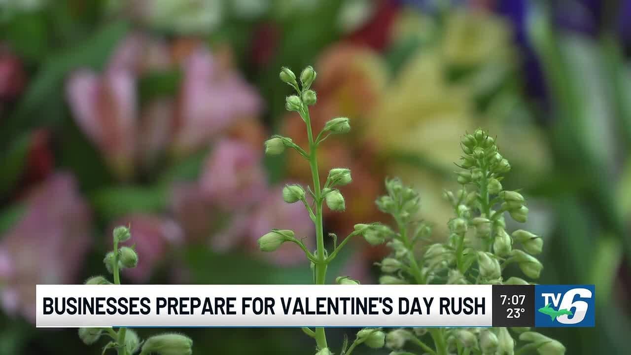 Marquette businesses prepare for Valentine&rsquo;s Day rush