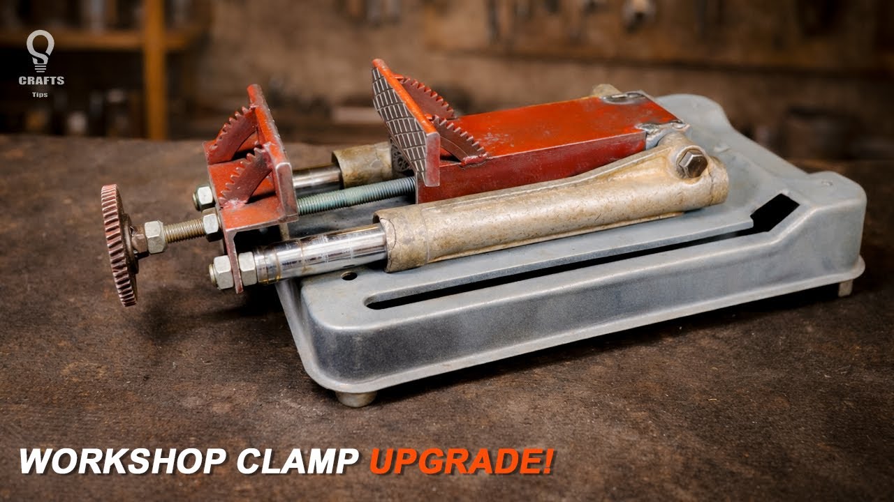Genius Welding Hack To Upgrade Quality Steel Clamp - The Result Will Shock You! #diy #craft