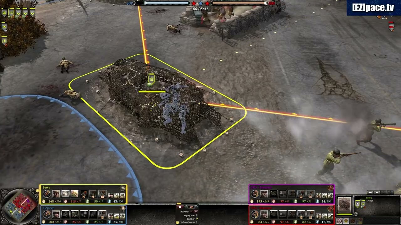 CoH2 - 2v2 Gameplay