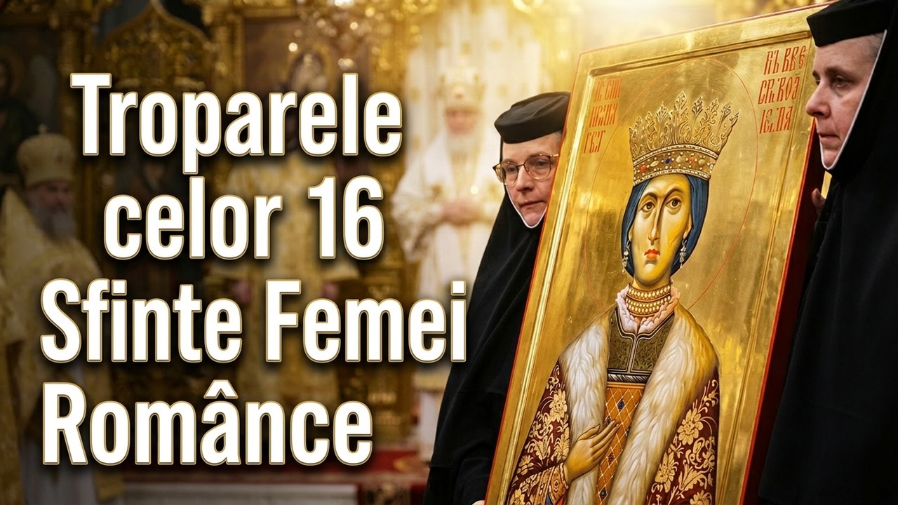 Troparele celor 16 sfinte femei românce noi canonizate