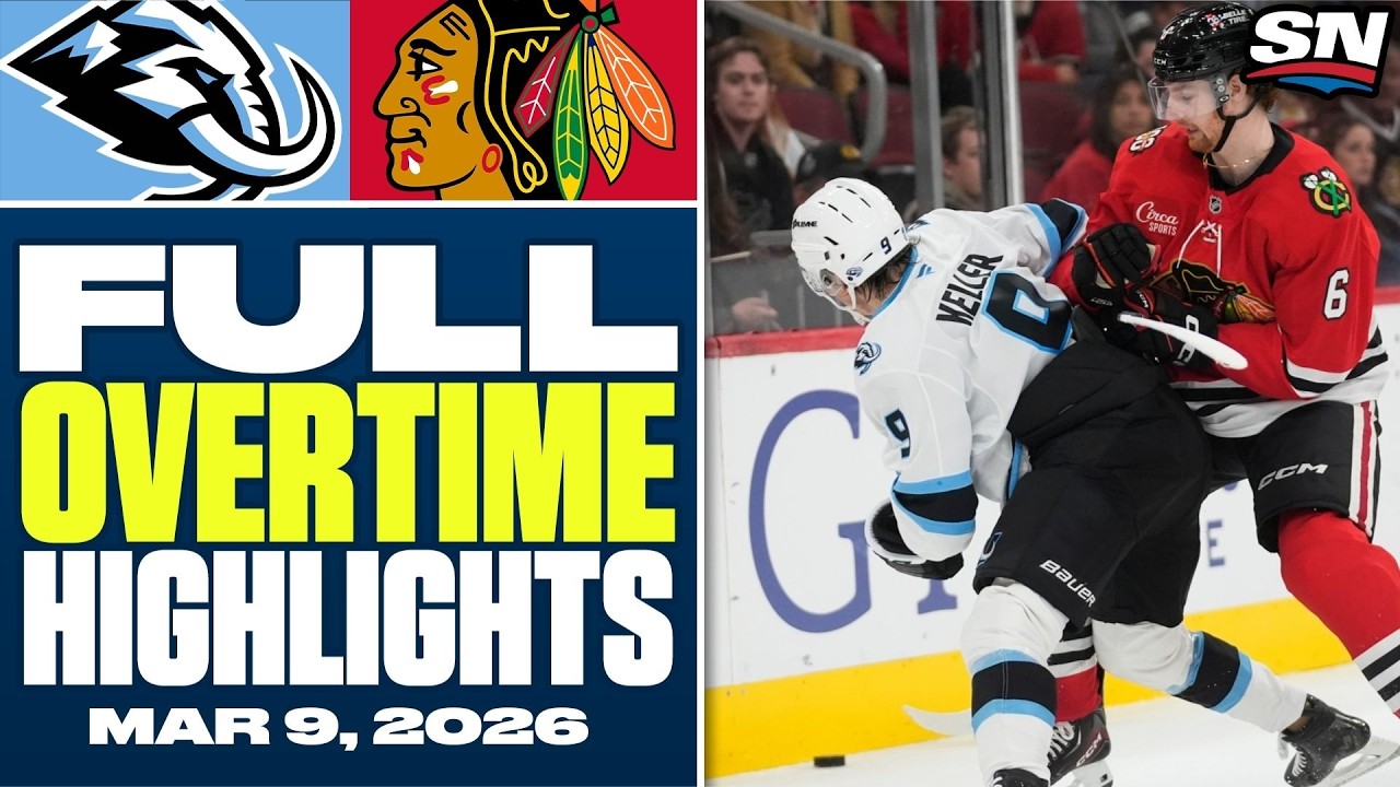 Utah Mammoth at Chicago Blackhawks | FULL Overtime Highlights - March 9, 2026