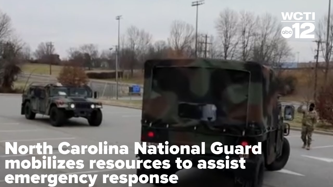 National Guard activates personnel, vehicles to assist NC emergency response
