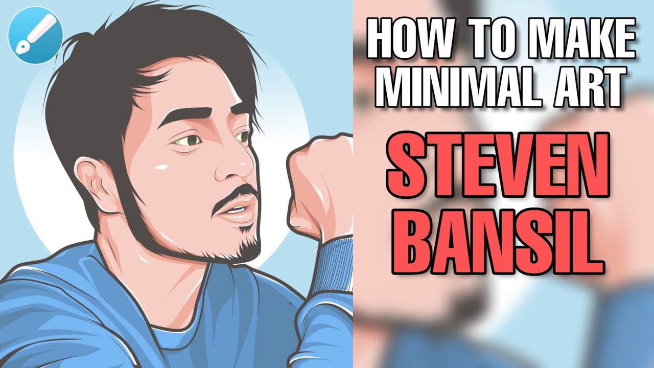HOW TO MAKE SIMPLE MINIMAL ART | Steven bansil