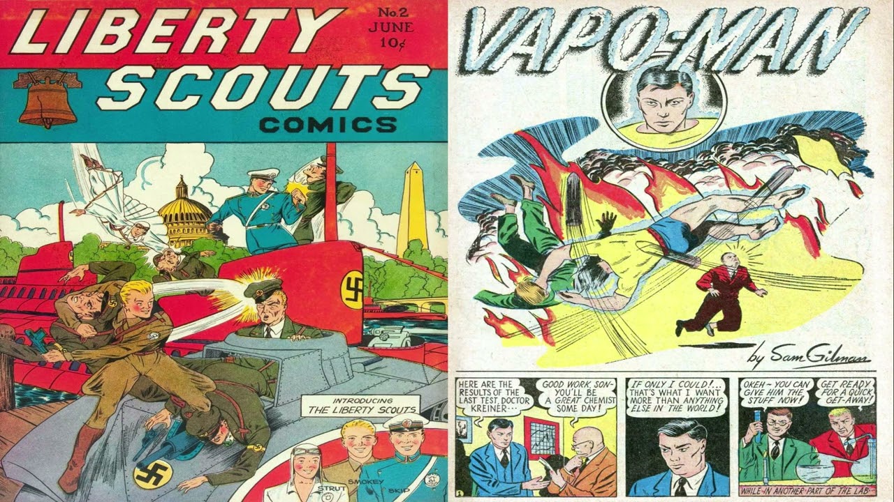 Lost Heroes of the Golden Age 176: Vapo-Man (Centaur)