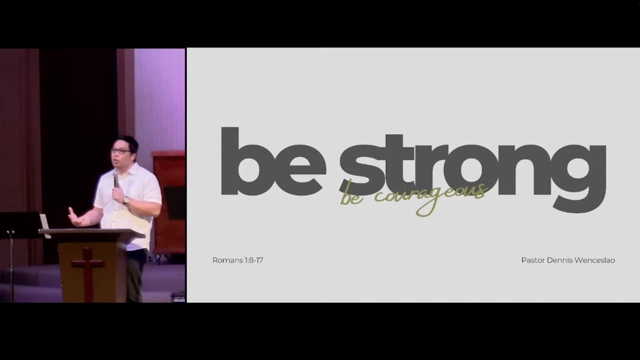 2026-02-01 English Sunday Worship: Be Strong, Be Courageous