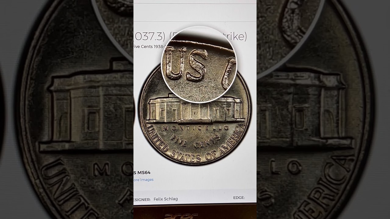This 1963 nickel error is one for any collector&rsquo;s showcase! #NickelError #CoinHunting #coin