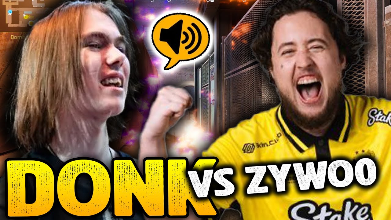 Donk против ZywOo Apex - Отличный матч на FACEIT CS2