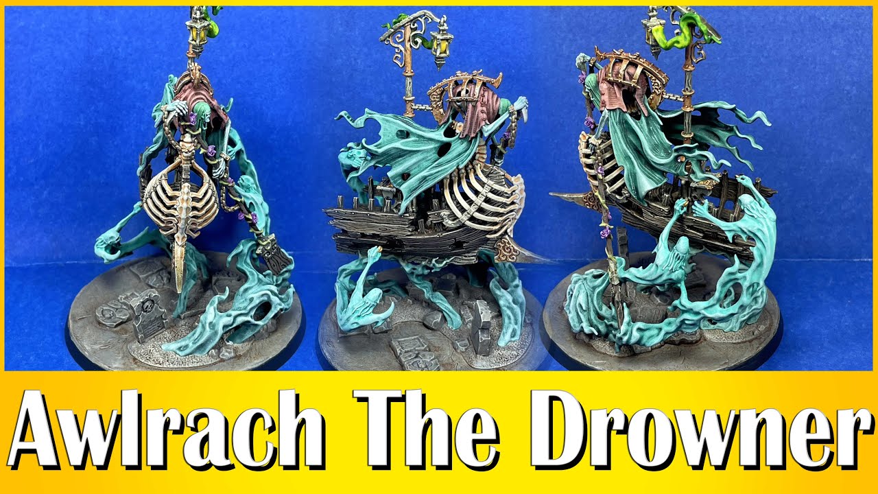 Joyful Painting - Nighthaunt - Awlrach the Drowner - Cool ferry man