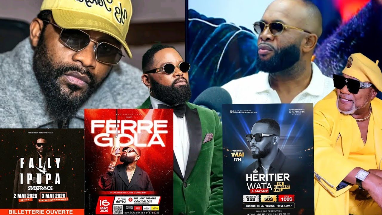 CHARLY-PRINCE RÉDUIT FERRE GOLA EN LOCAL ABENGI FALLY IPUPA INTERNATIONAL