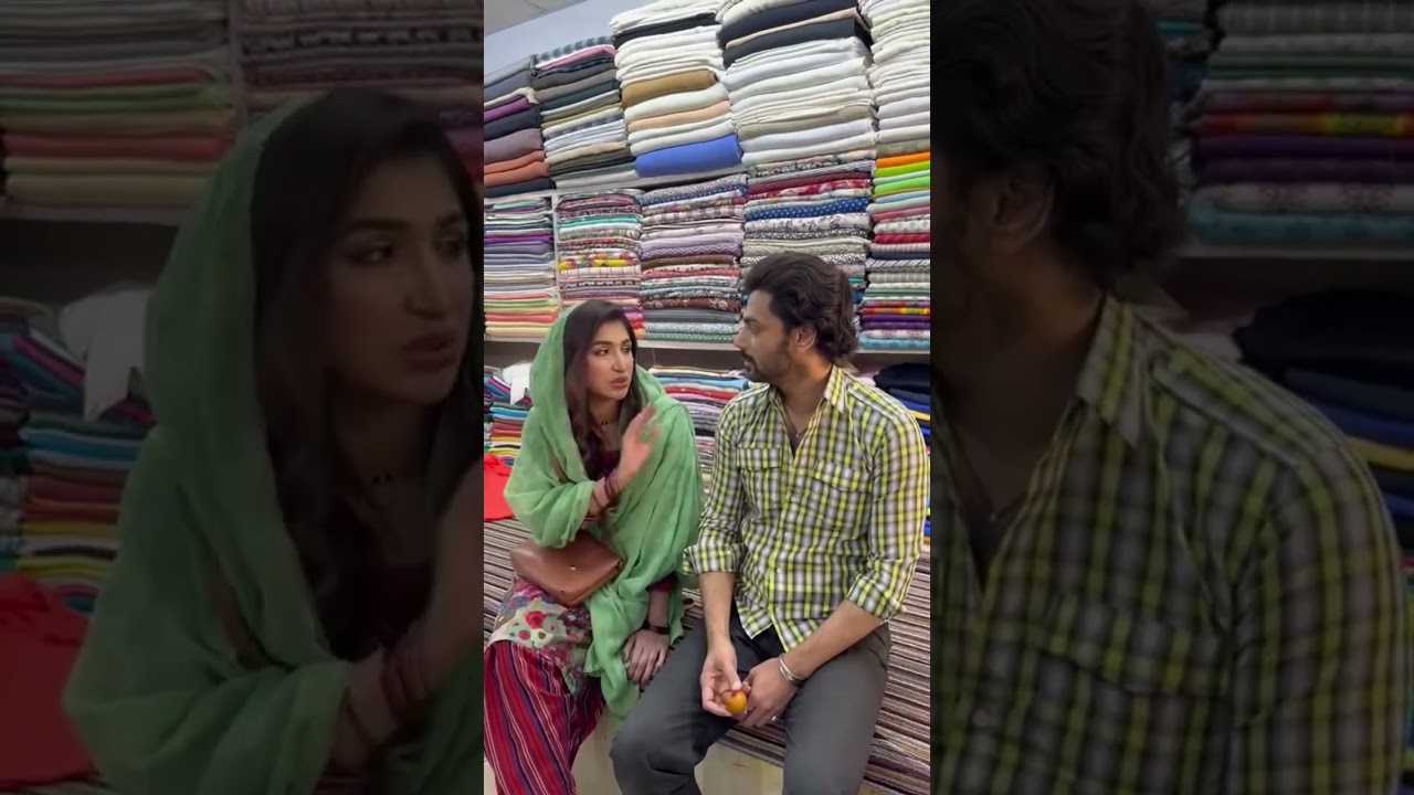 No, you are unBAIRrable 🍈 #Nadra #Zaki  #behindthescenes #merebanjao #humtv #ZahidAhmed #HiraTareen