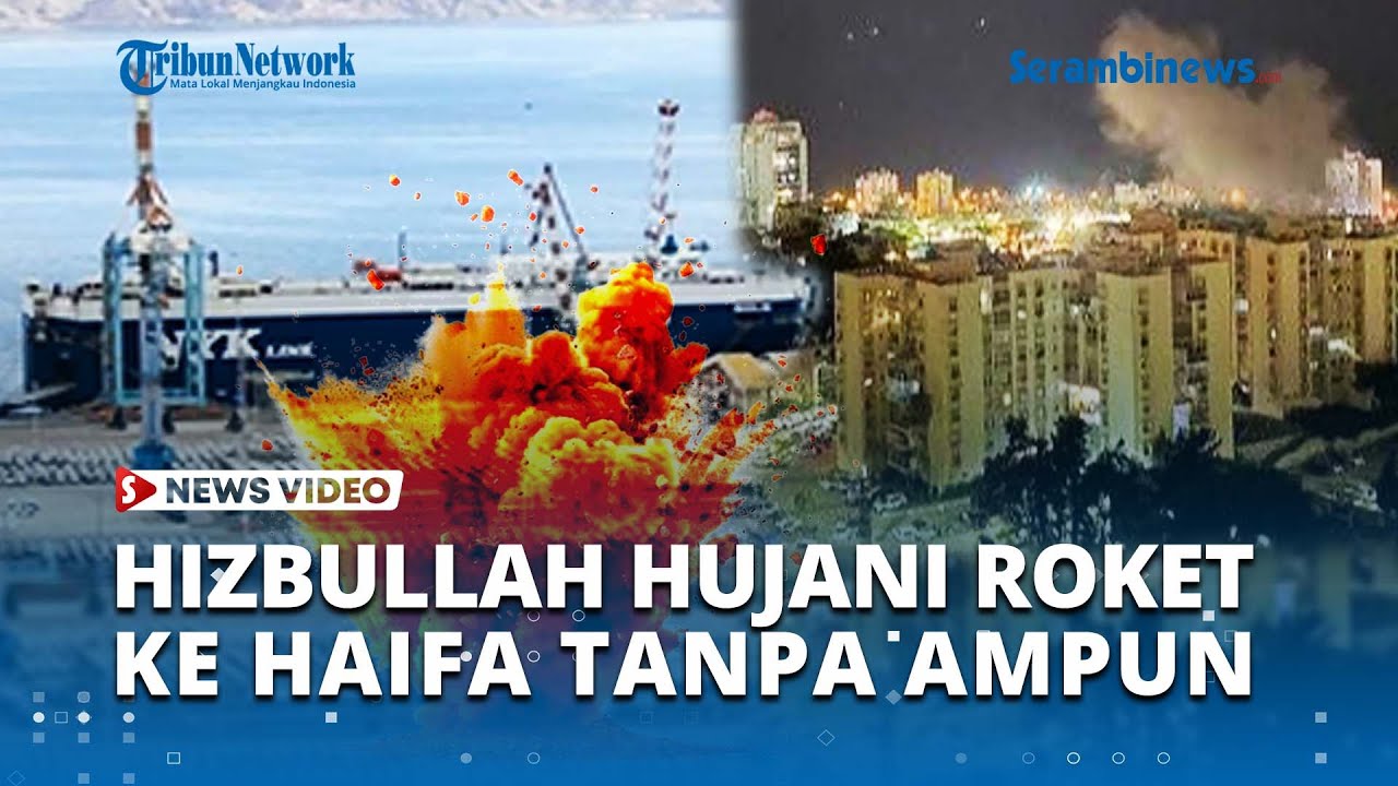 Sirene Meraung di Haifa usai Dihujani Roket Hizbullah! Wali Kota: Kami Tak Diberi Ampun