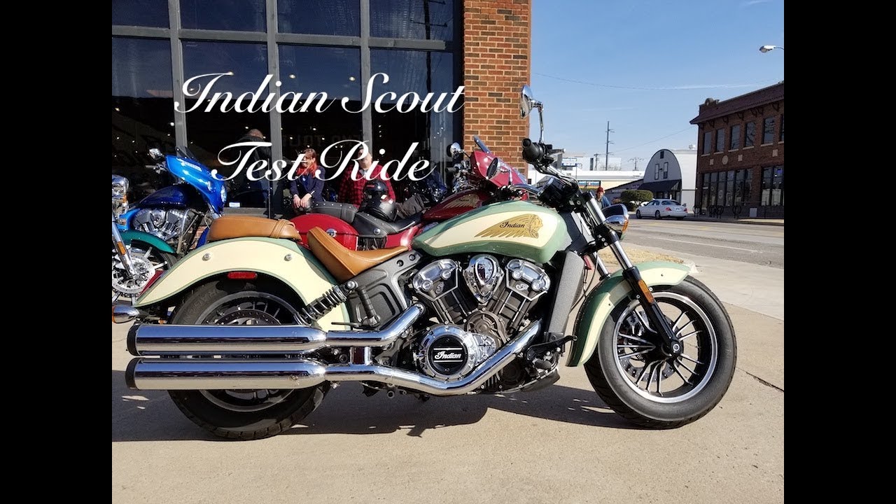2018 Indian Scout Test Ride