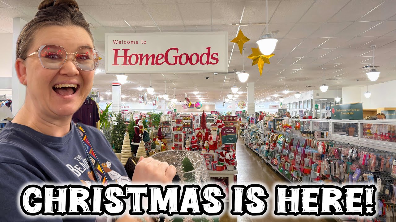 Самые красивые рождественские ёлки ​​Орландо?! + Погоня за декором от HomeGoods!