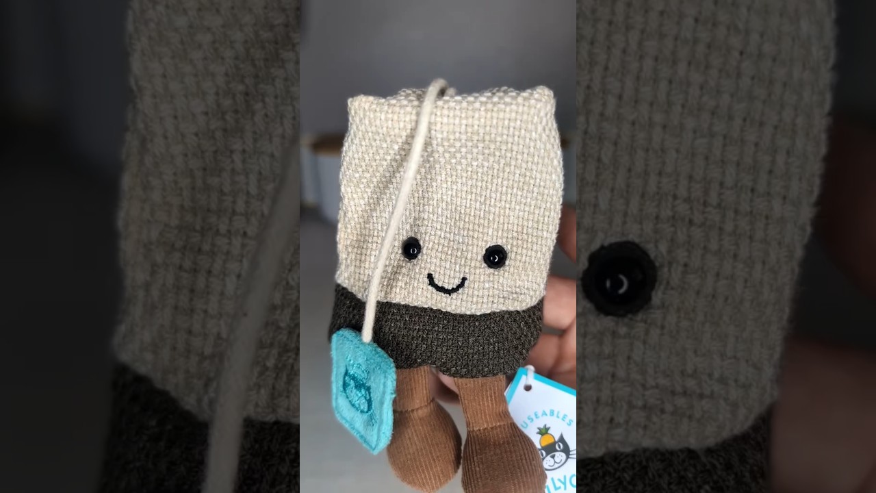 The BEST cup of tea I've ever had! 😍 #jellycat #steepyteabag