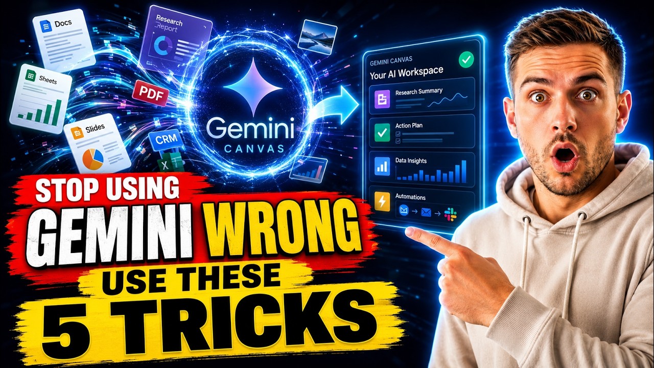 5 Gemini Canvas Use Cases That Can Save Your Business Hours Every Week