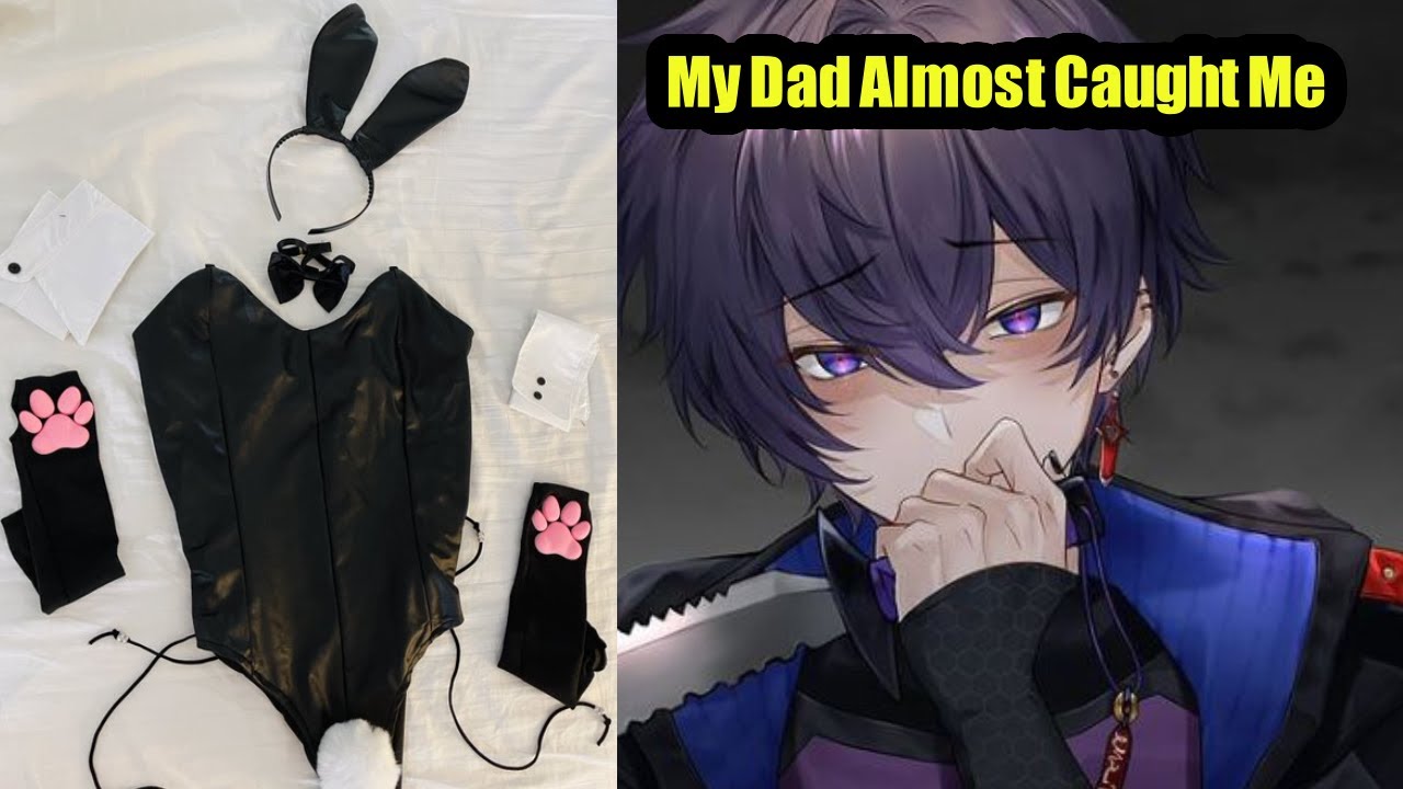 〖Shxto was almost caught wearing forbidden outfits by his DAD😂 〗 #vtuber #shxtou