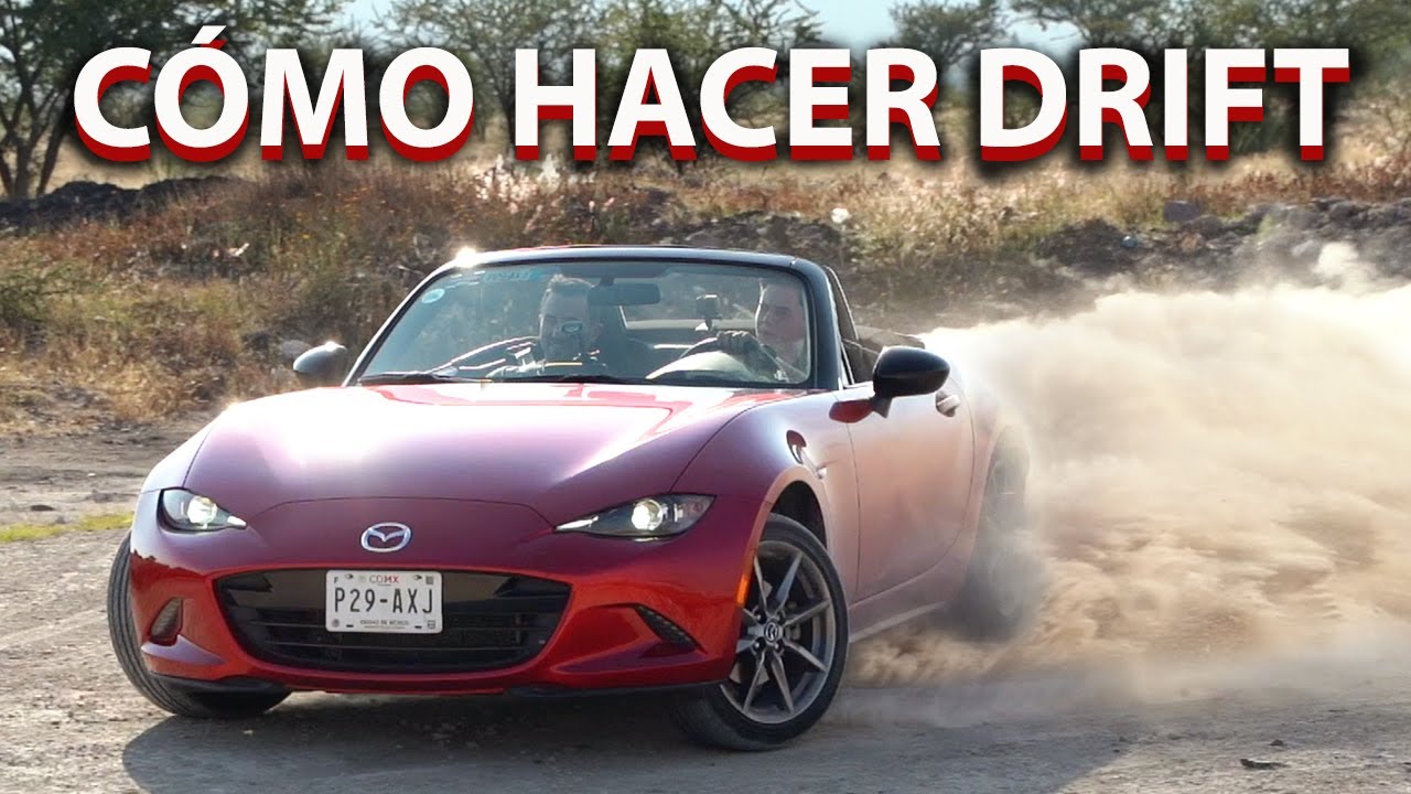 ¿Cómo Driftear? Le Enseño al Campeón de Bici en un Mazda MX-5