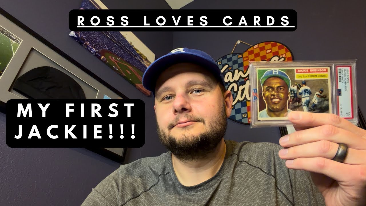 My First Jackie Robinson Card!