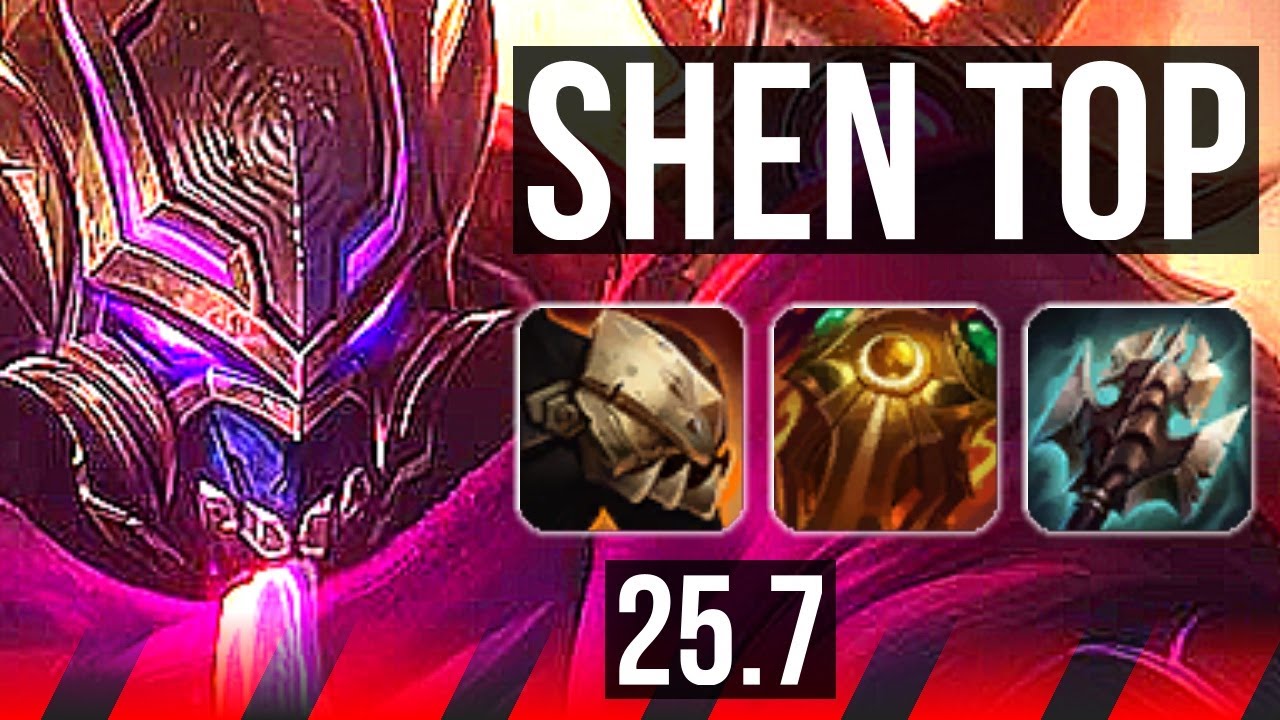 SHEN vs DARIUS (TOP) | 12/2/11, Legendary | EUW Diamond | 25.7