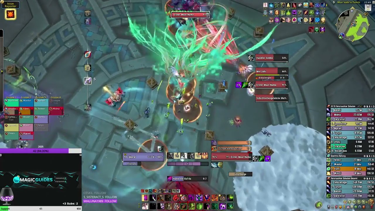 The Tortollan Explorers (Heroic) | PTR Raid Test | The Venomous Abyss | Boss 4/8