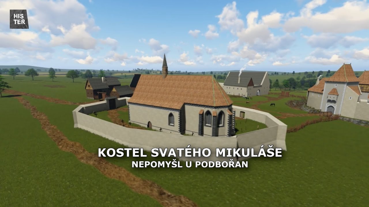 Kostel sv. Mikuláše - Nepomyšl u Podbořan 2. díl seriálu Sakrální památky