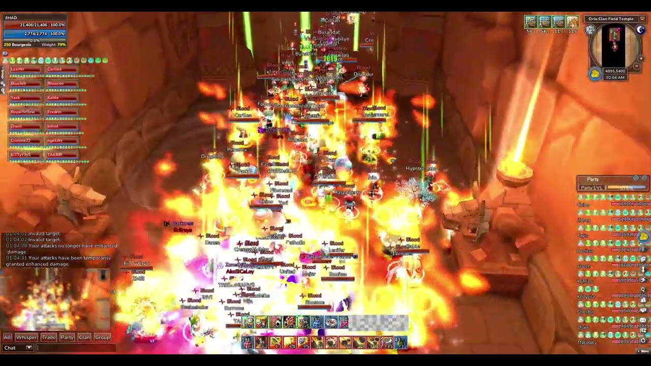 ROSE ONLINE - BLOOD vs ZoneOfGods (KEPRIS WAR)