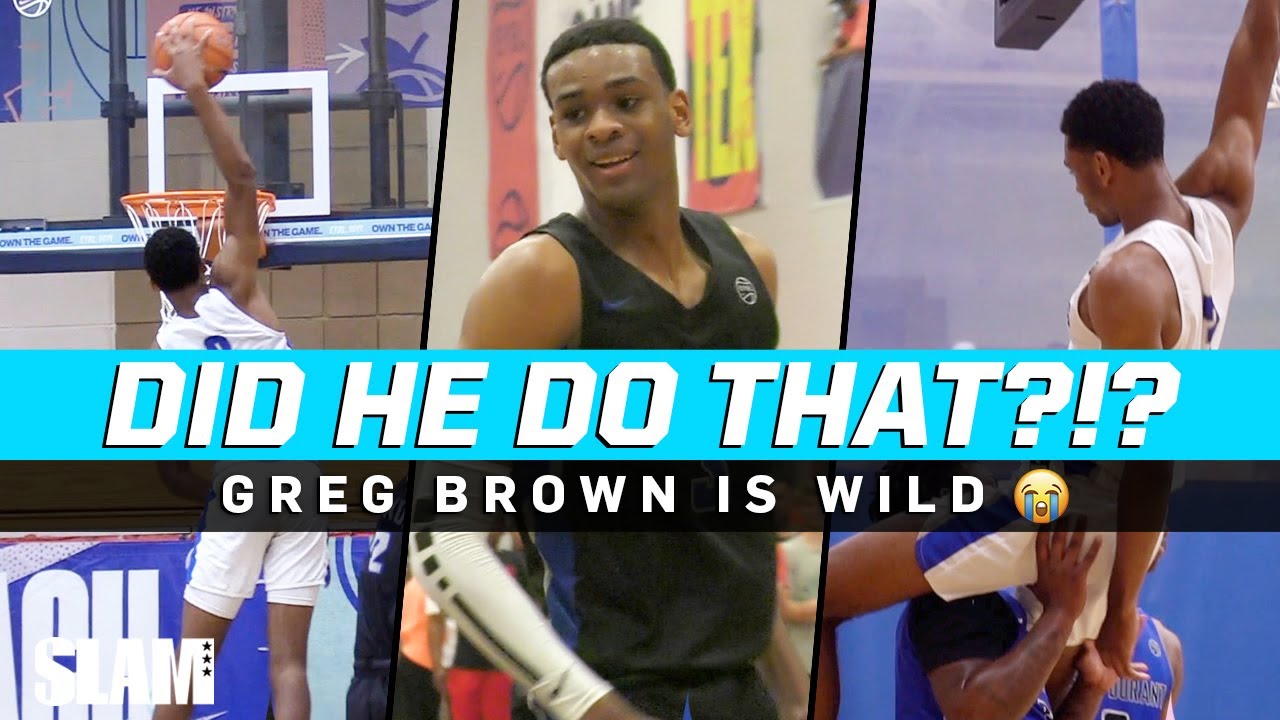 DID HE DO THAT?!? 😭 Greg Brown is WILD 😱