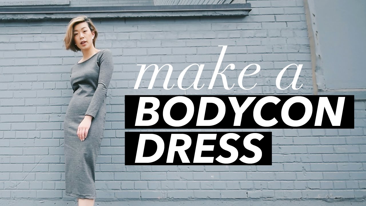 How to Make a Bodycon Dress (+ 3 ways to wear!) | WITHWENDY