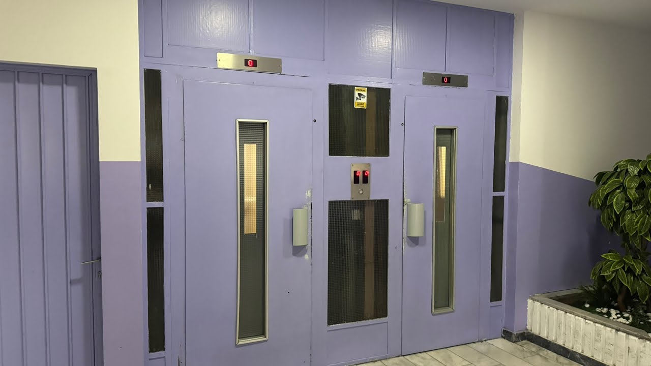 2x HEAVILY MODERNIZED But Fast DAKA Lifts at Bul. Peka Dapcevica 2, Belgrade, Serbia