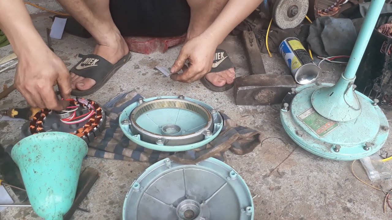 cách đo xác định các đầu dây quạt trần không theo màu cho bạn nào chưa biết - ktd