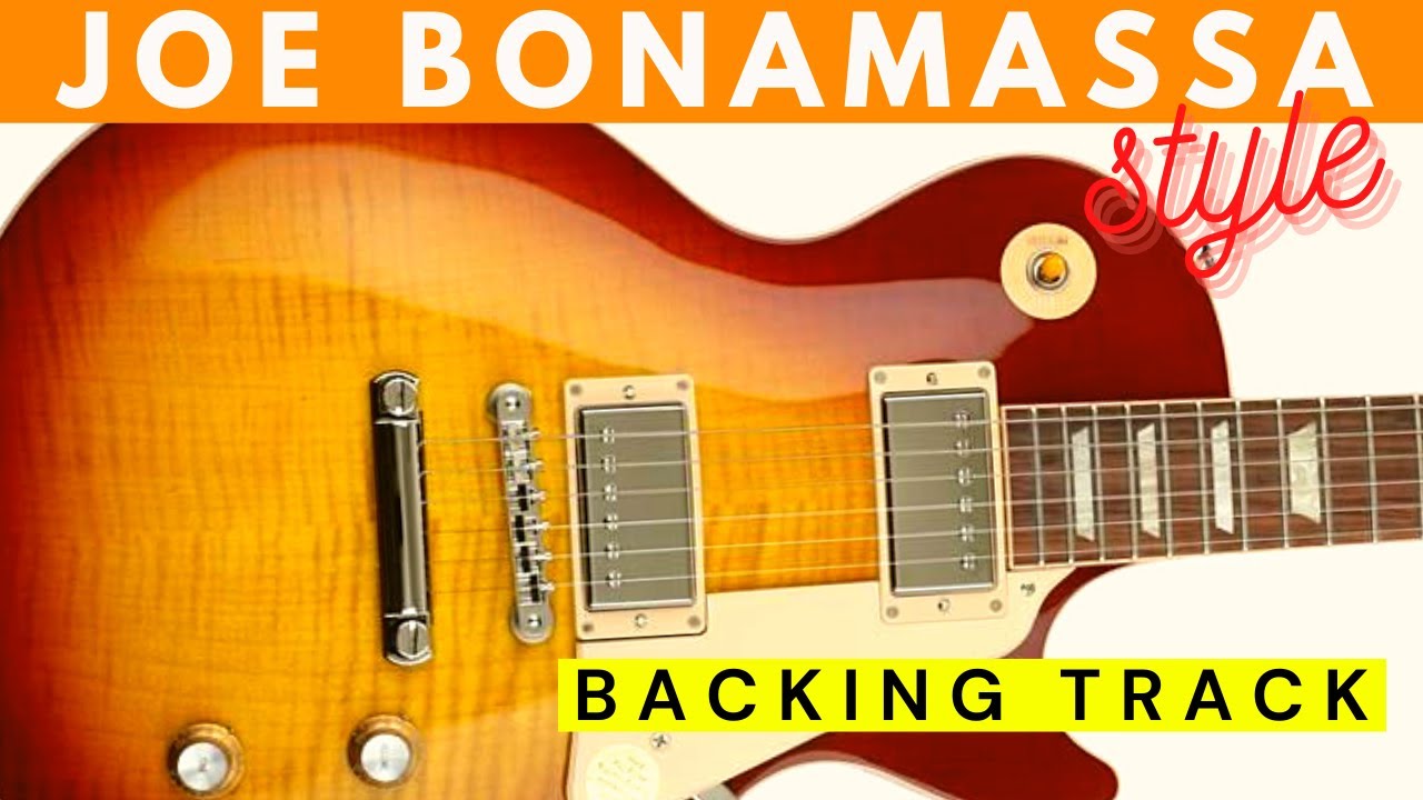 JOE BONAMASSA Dirty Blues Guitar Backing Track Jam in D minor