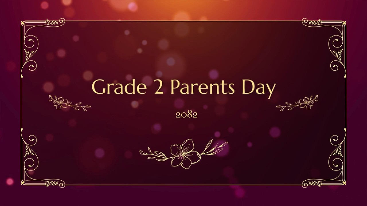 United School Parents Day Grade 2 - 2082