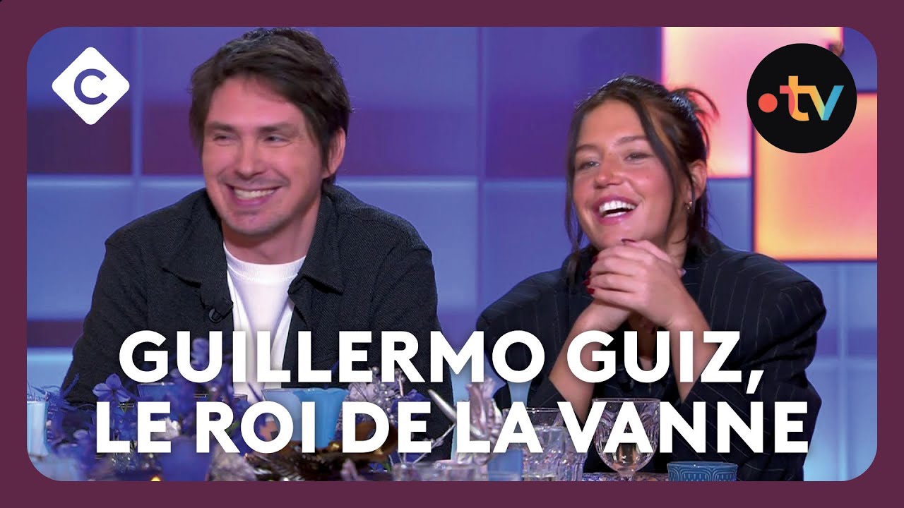 Guillermo Guiz, le roi de la vanne – C à Vous