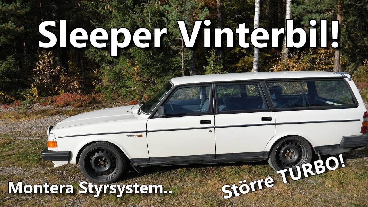 Fixa Vinterbil Volvo 245 Turbo