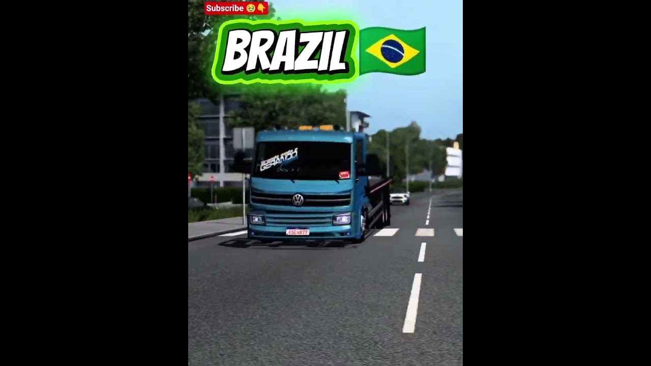🇧🇷 Brazilian Truck Driving🔥