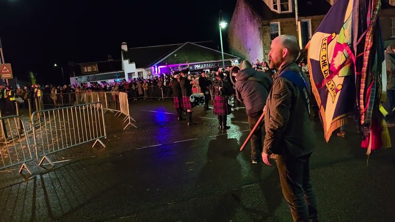 Highland cathedral biggar bonfire