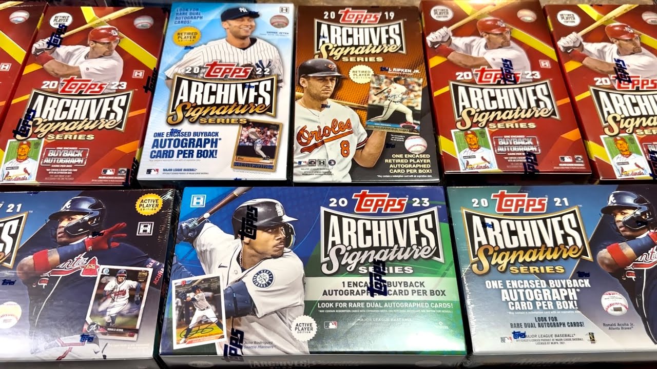 RANDOM SIGNATURE SERIES BOX OPENING!  NEW RELEASE COMING TOMORROW!