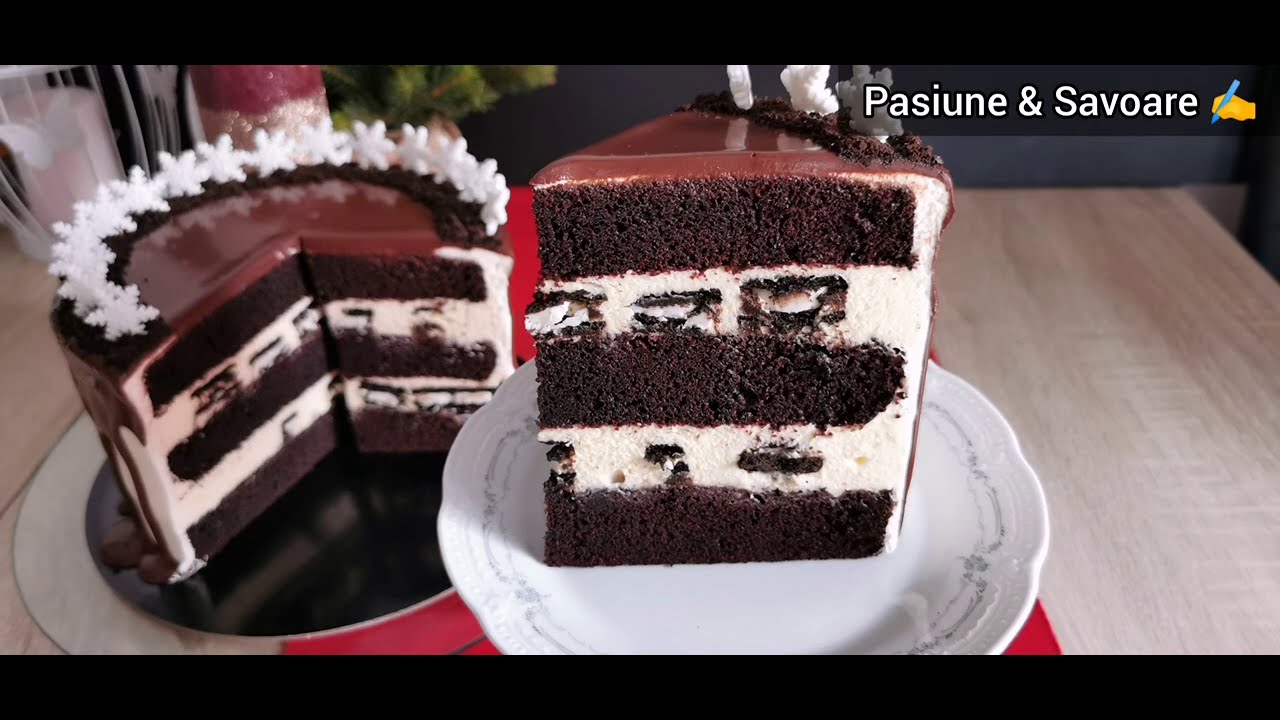 Tort Oreo - un deliciu inegalabil în varianta mea preferată |Pasiune & Savoare
