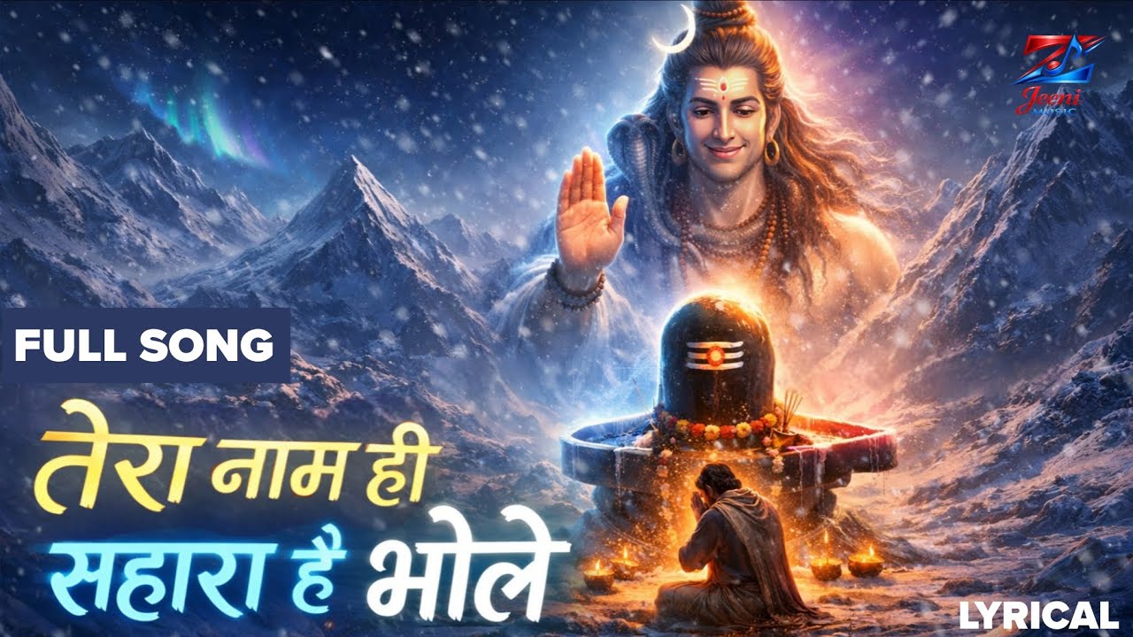 Tera Naam Hi Sahara Hai Bhole | Full Song | Lyrical | Jeeni Music