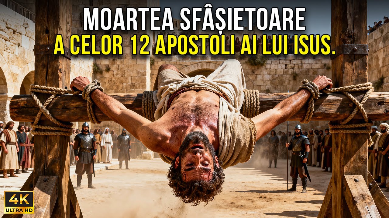 Moartea Celor 12 Apostoli Ai Lui Iisus Așa Cum Nu Ai Văzut-O Niciodată | FILM COMPLET &Icirc;n 4K